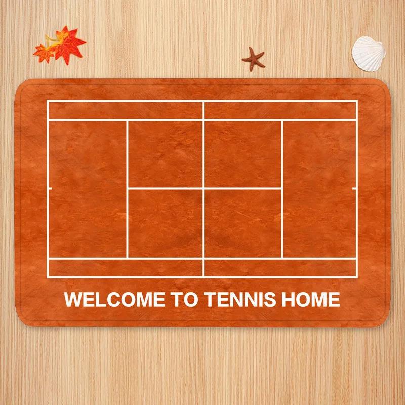 Badminton Umpire - Sports Theme Carpet Mat Tennis Badminton