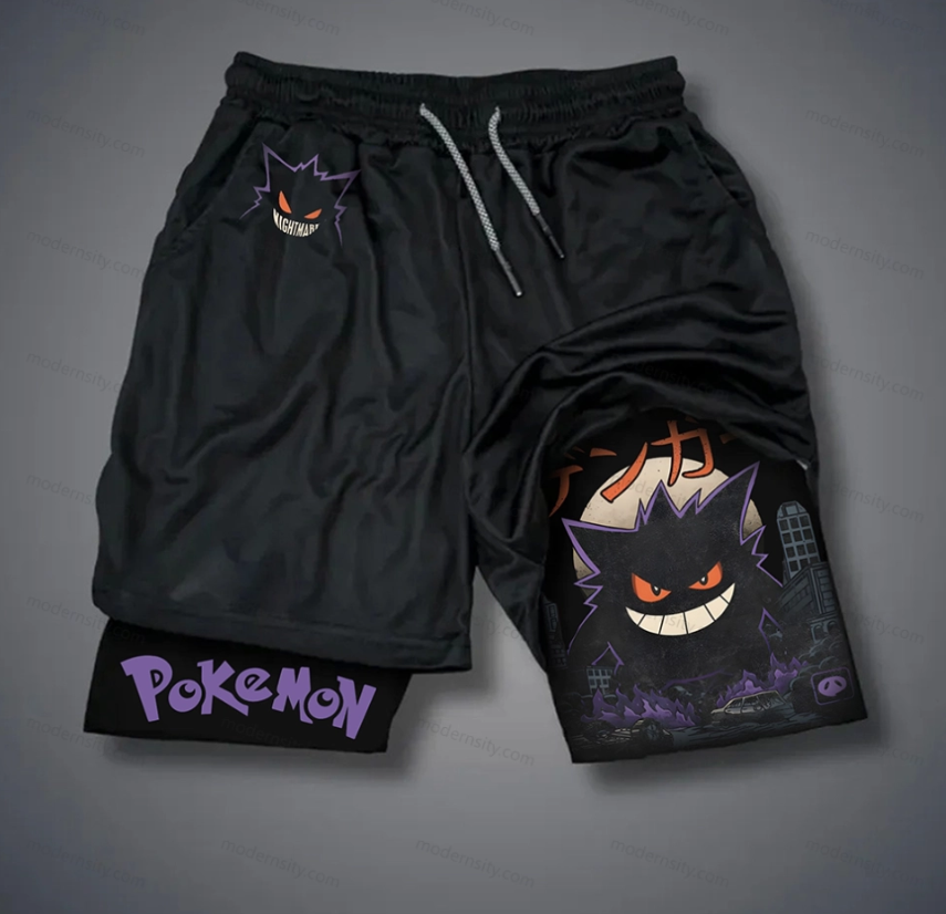 Badminton Tv - Official Pokémon Anime Collaboration Sports Shorts