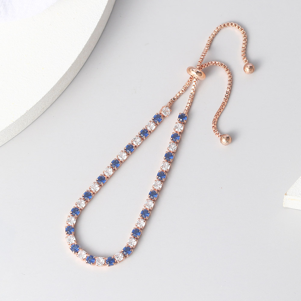 Badminton Korea - Tennis Bracelets For Women Simple Blue