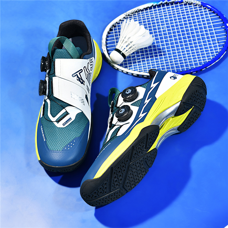 Shoe Non Slip Badminton - Men Twist Lock Tennis Badminton Shoes