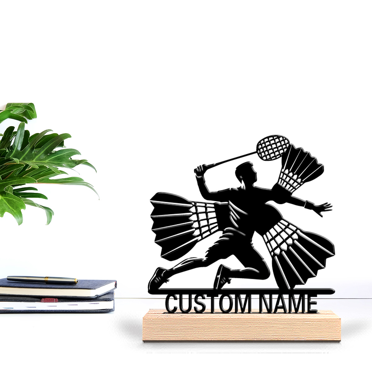 Badminton Badminton - 1pc Abstract Badminton expert Customized Name