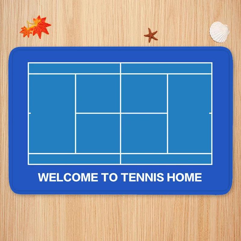 Sports Theme Carpet Mat Tennis - Badminton Umpire review and price
