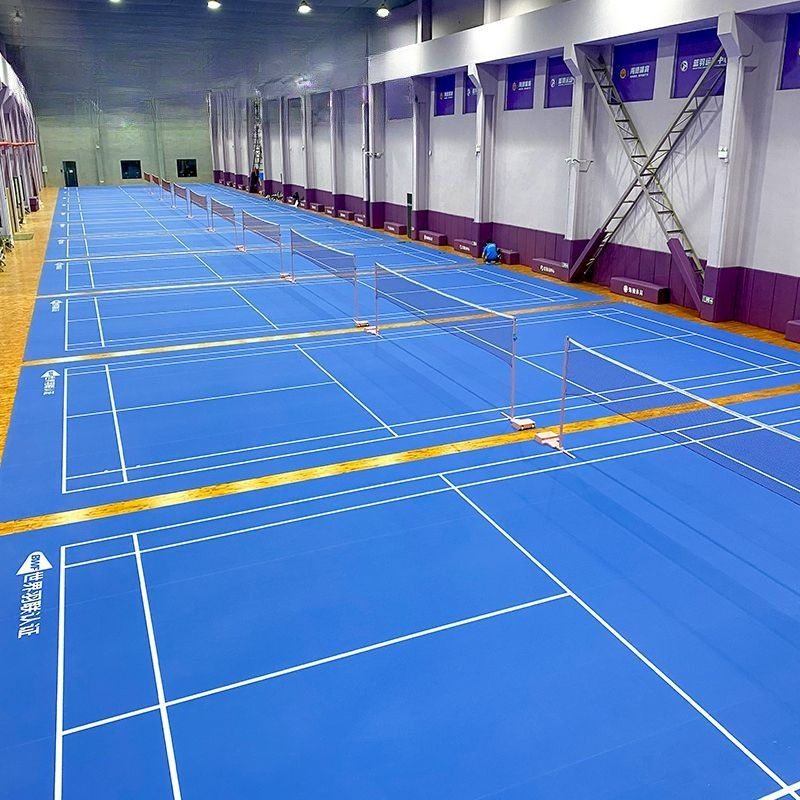 Badminton court floor mat indo - Badminton Hall review and price