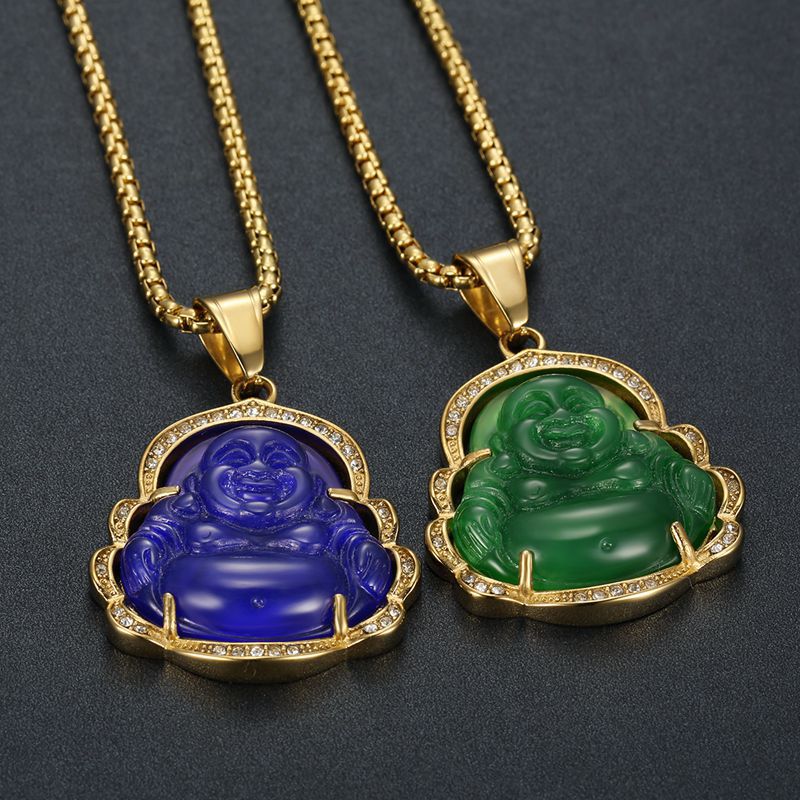 Multicolor Buddha Pendant rhin - Badminton Malaysia review and price