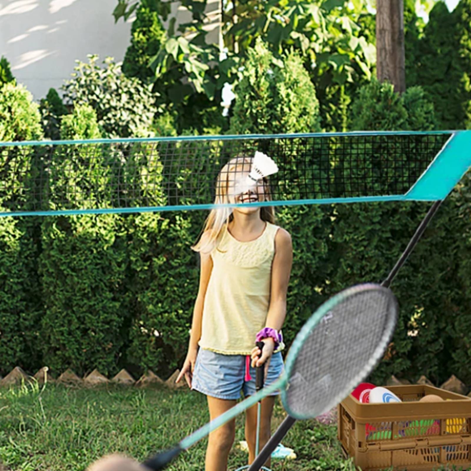 Badminton Net Frame Kit Compac - Badminton Netting review and price