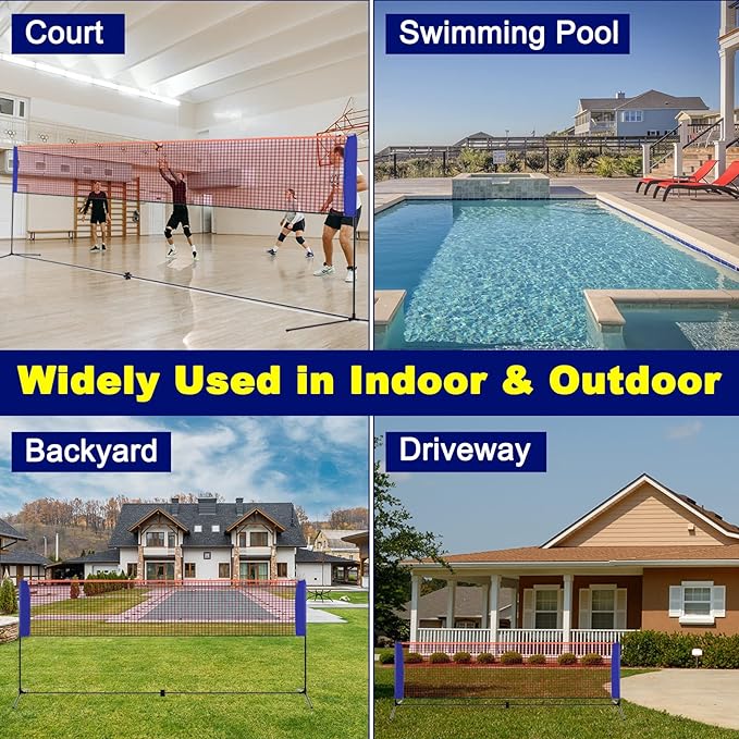 Portable Badminton Net Small S - Badminton Badminton review and price
