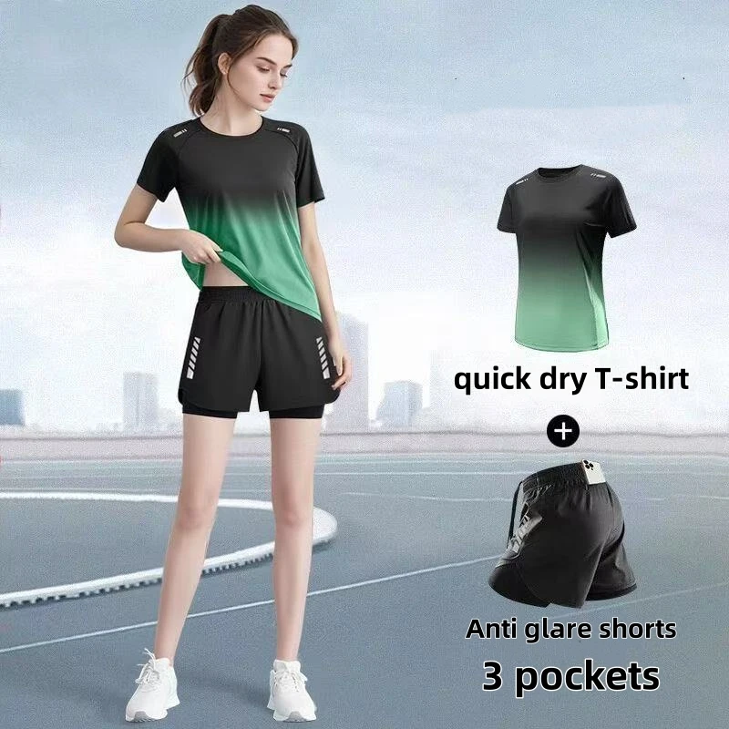 Women's sportswear set, runnin - Badminton Outfit review and price