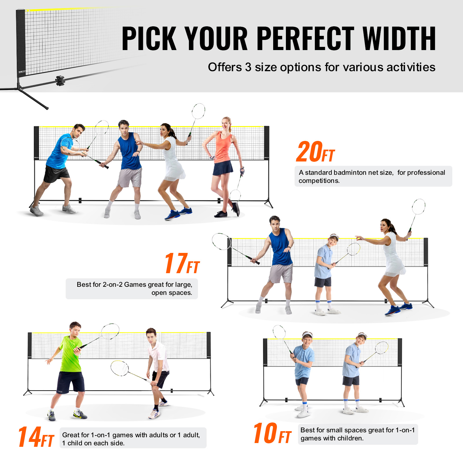 SucceBuy 20FT Badminton Net He - Badminton Netting review and price