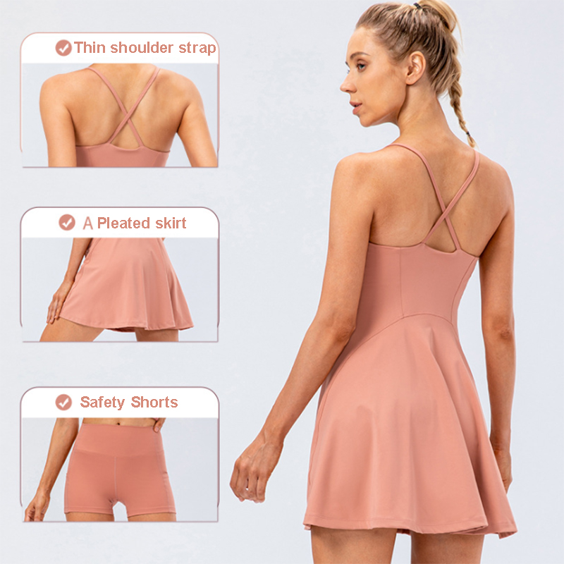 Women Tennis Yoga Skirt High S - Badminton Outfit review and price