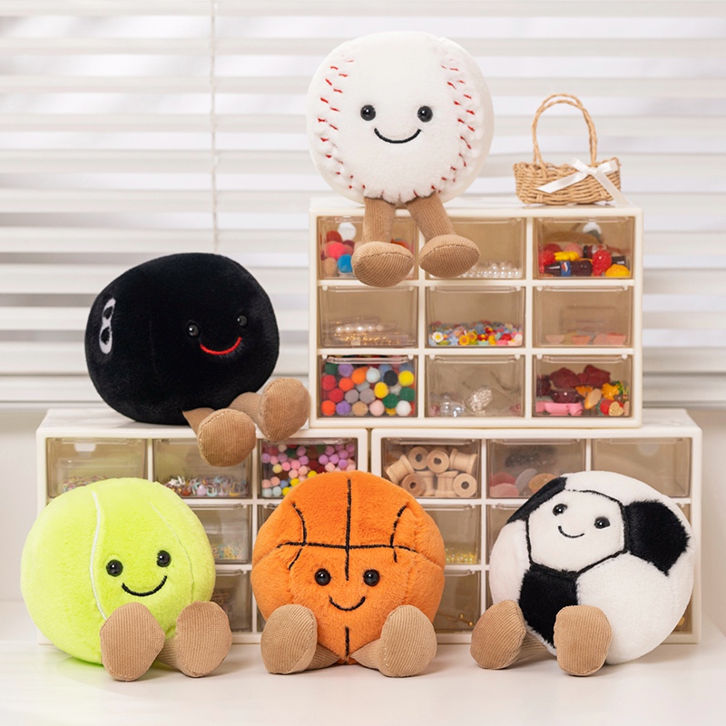 10cm Cute Basketball Football  - Badminton Tv review and price
