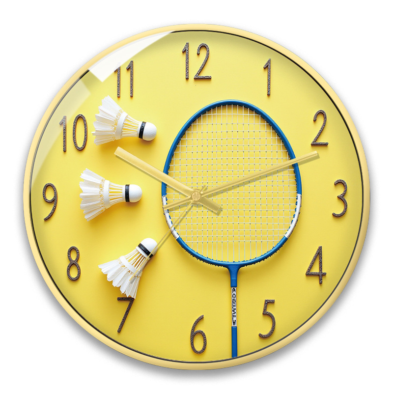 Badminton Hall Wall Clock Gymn - Badminton Hall review and price