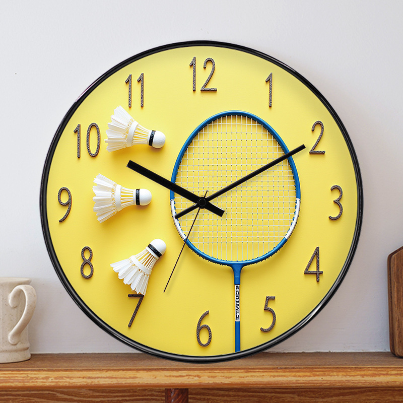 Badminton Hall Wall Clock Gymn - Badminton Hall review and price