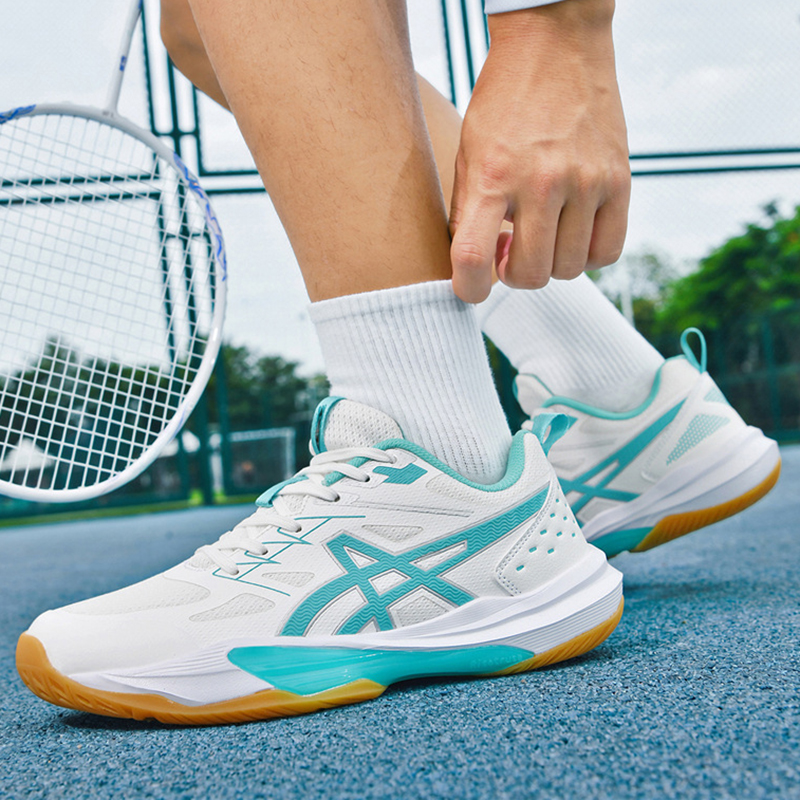 Men Tennis Shoes Breathable Me - Badminton Netting review and price
