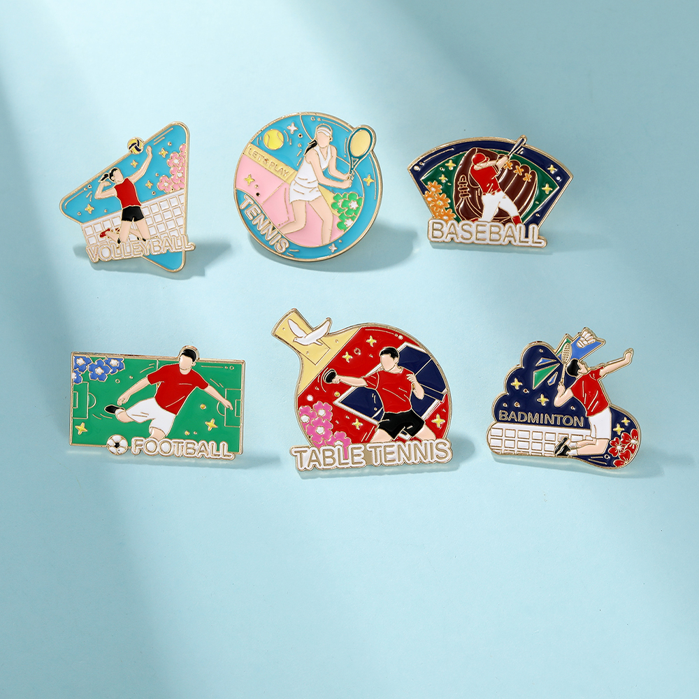 Statement Sports Theme Enamel  - Badminton Hall review and price