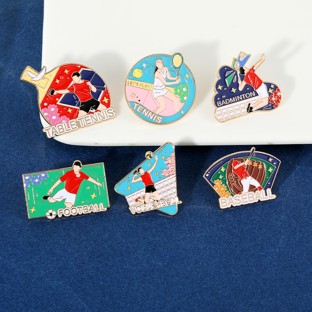 Statement Sports Theme Enamel  - Badminton Hall review and price