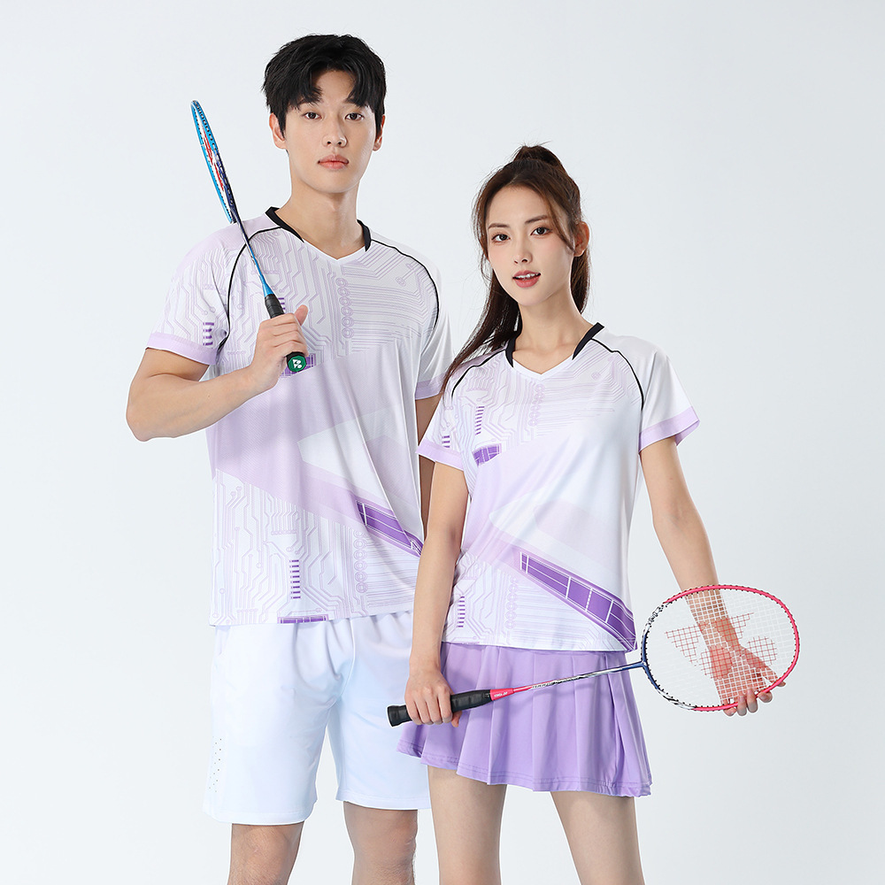 Women Two Piece Badminton Set  - Badminton Outfit review and price