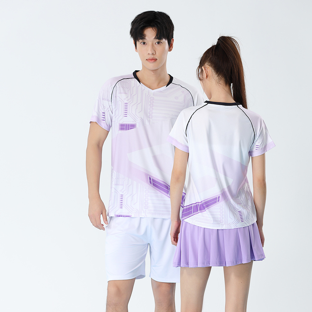 Women Two Piece Badminton Set  - Badminton Outfit review and price